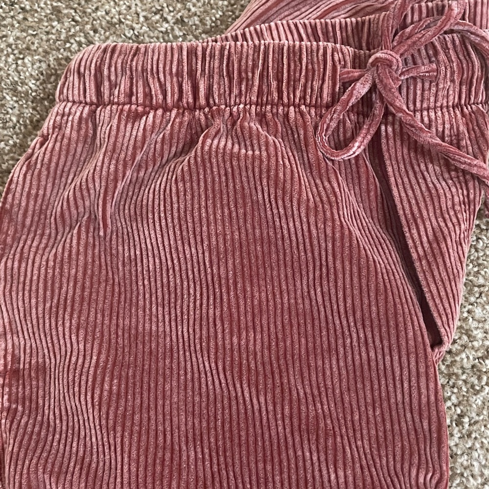 American Eagle Stretch Corduroy Low-Rise Baggy Wide-Leg Pant ✨ - Picture 10 of 11